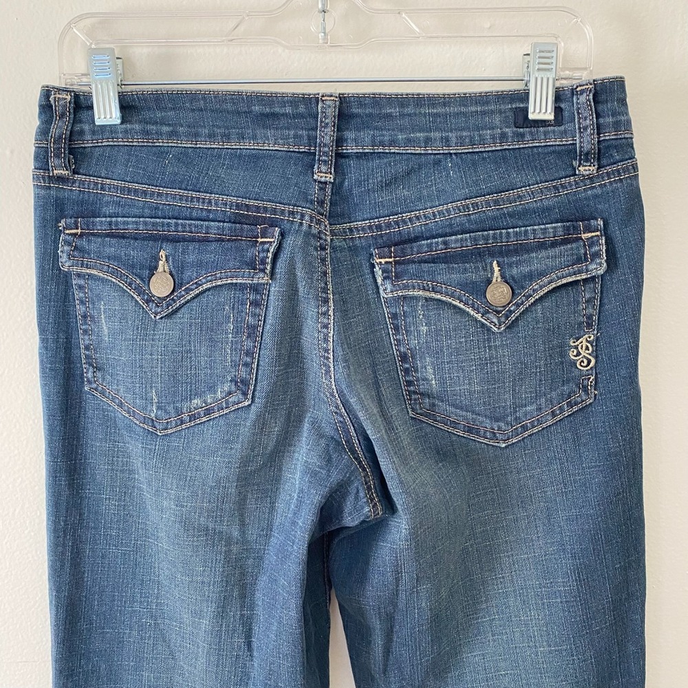 Jessica Simpson Vtg Y2k Lowrise Jeans Sunset Boot‎ Leg  Sz 29